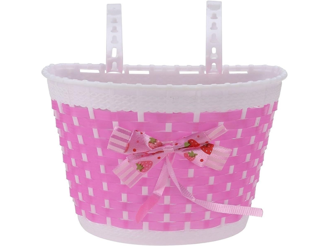 Cesta de Vime com Laço para Bicicleta e Skate BRILVIBERA