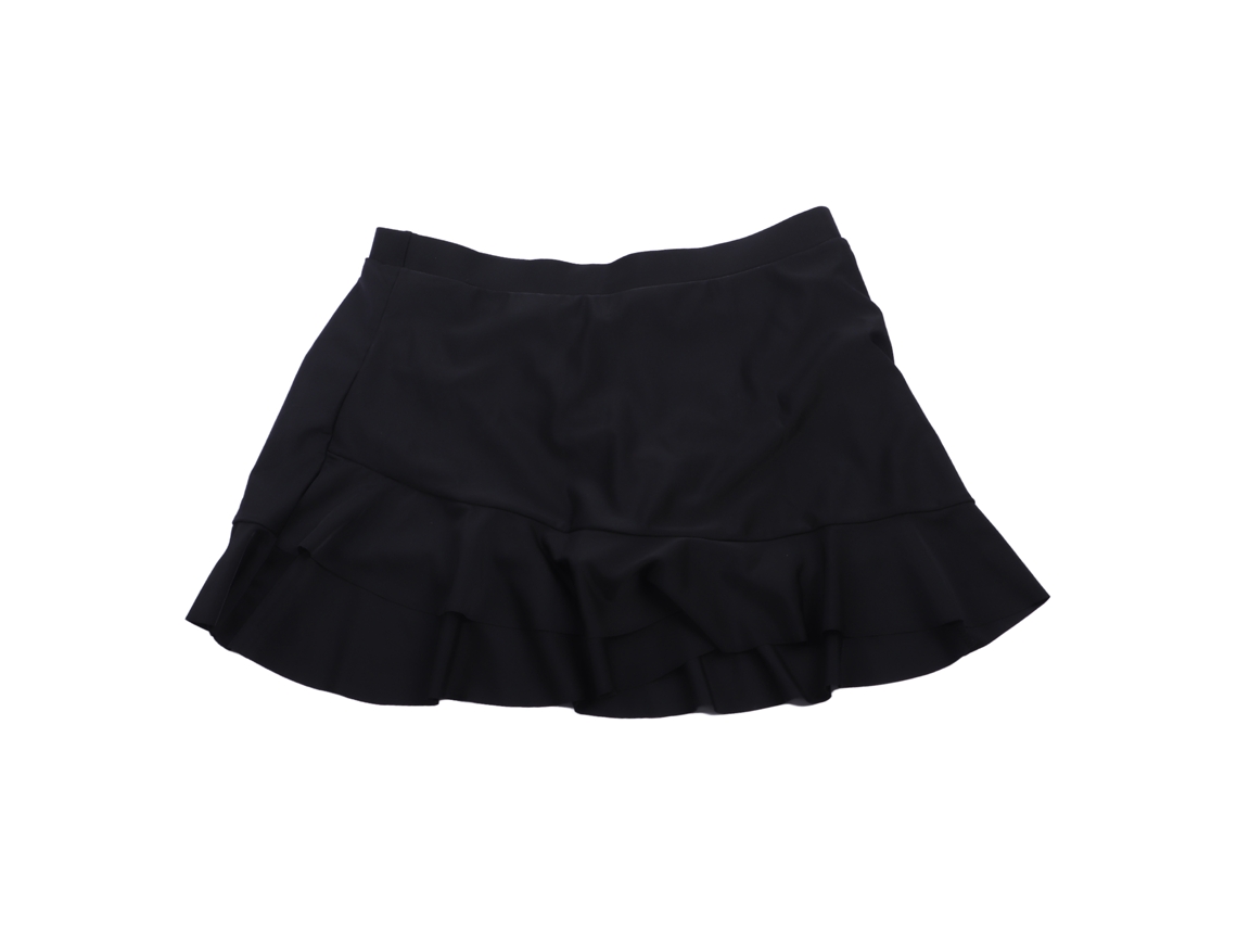 Saia de Natação Cor Preta XL com Alça Alta e Calcinha
