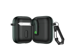 Capa Protetora Colorida Com Trava Para Fones De Ouvido Airpods 2