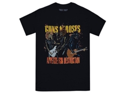 Guns N' Roses Appetite For Destruction T-shirt 2 Unisex Adults Size:l