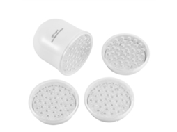 Lâmpada Led De Terapia De Luz Anti-rugas Rejuvenescimento Facial Vibração De Fótons
