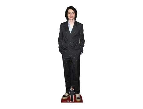 Objeto Decorativo Star Cutouts - Cs999 - Finn Wolfhard Life-size Cardboard Silhouette With Mini Black Cutout