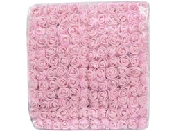 144 Cabeças de Rosas Artificiais, Pequenas Rosas Falsas para Projetos Diy, Flores para Casamento, Presilhas de Cabelo AQUAFORGE