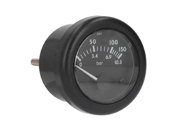 Manômetro De Pressão De Óleo Para Gerador 0‑10.3bar 12v Com Cabo Abs Ip55