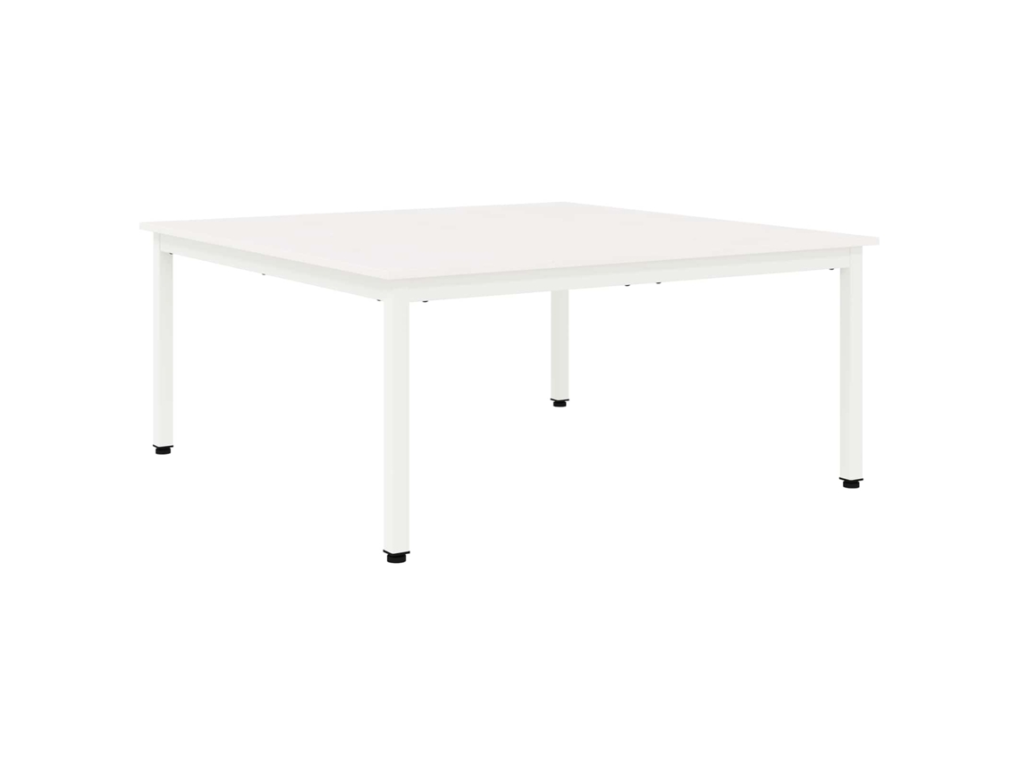 Mesa de Centro Branco 100 X 100 X 45 Cm MAISON EXCLUSIVE