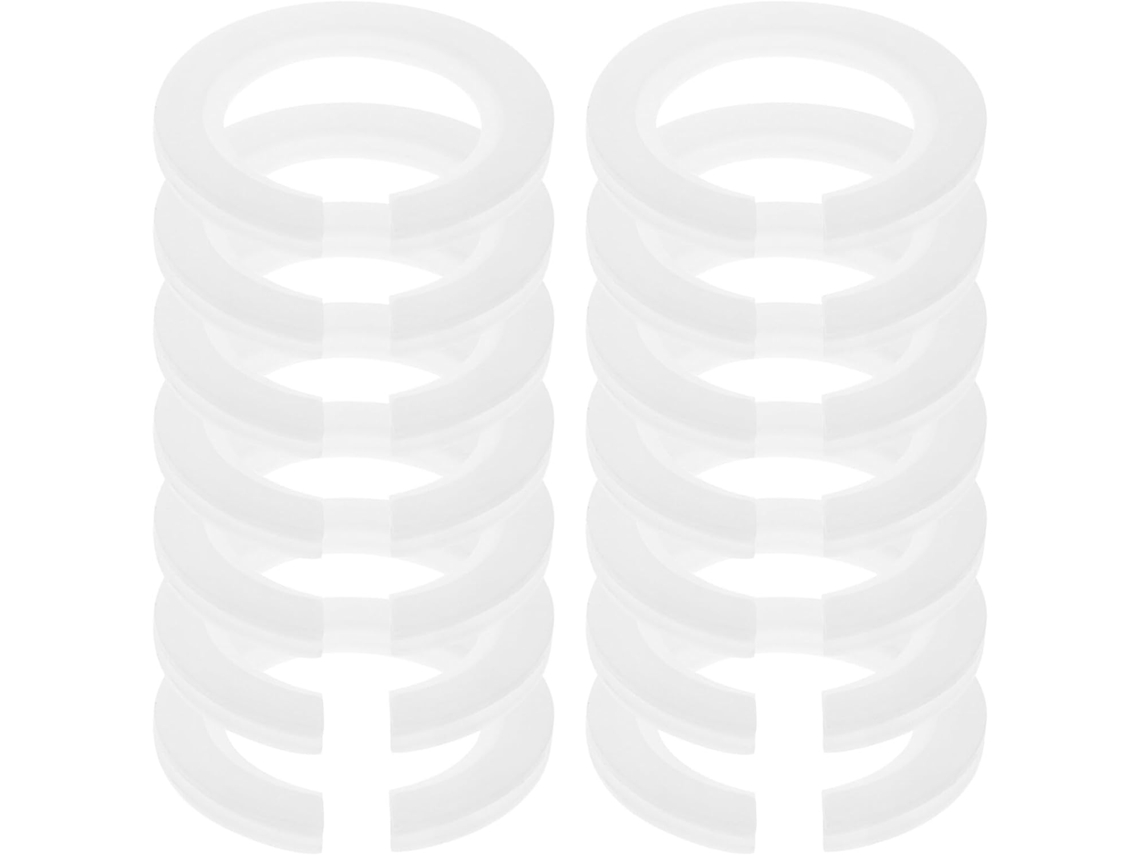 Conjunto De 20 Anéis Adaptadores Para Conversão De Cúpulas De Abajur, Práticos Para Lâmpadas.