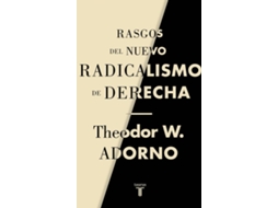 Livro Rasgos Del Nuevo Radicalismo De Derecha de Theodor W Adorno (Espanhol)