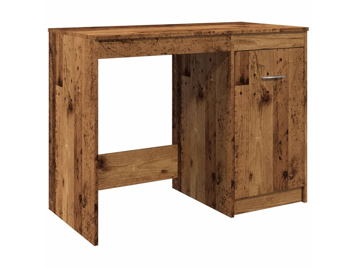 Secretária MAISON EXCLUSIVE em derivados de madeira velha 100x50x76 cm