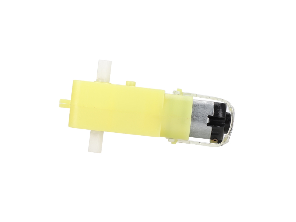 Motor Tt Com Eixo Duplo E Engrenagem Arduino 3v 6v Abs