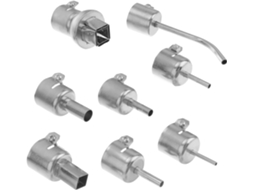 Conjunto de 8 bicos de solda a quente Topbathy em aço inox (LxAxP cm)