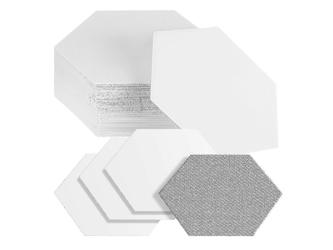 Conjunto De 100 Moldes Hexagonais Papel Para Patchwork E Costura Em Projetos Quilting