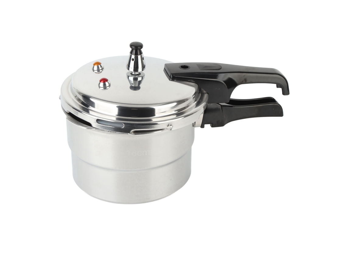 Panela de Pressão Multiuso, 18cm, com Prato de Vapor | S/MARCA
