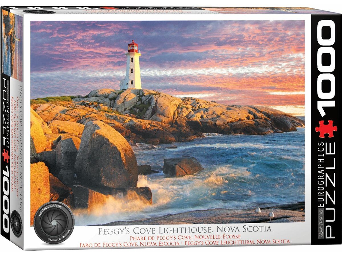 Puzzle 1000 Pcs Peggy Cove Lighthouse Nova Scotia Eurographics