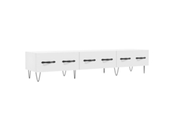 Tv Cabinet, Tv Cabinets Vidaxl Branco Madeira Processada (n/a)