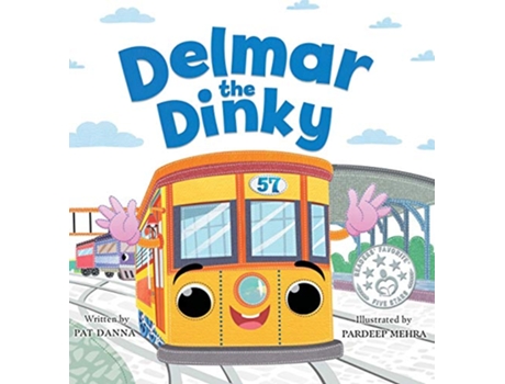 Livro Delmar the Dinky de Pat Danna (Inglês)