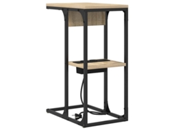 Cabeceira Carvalho Sonoma com Guarda-Roupa 41,5x26x60,5 cm MAISON EXCLUSIVE