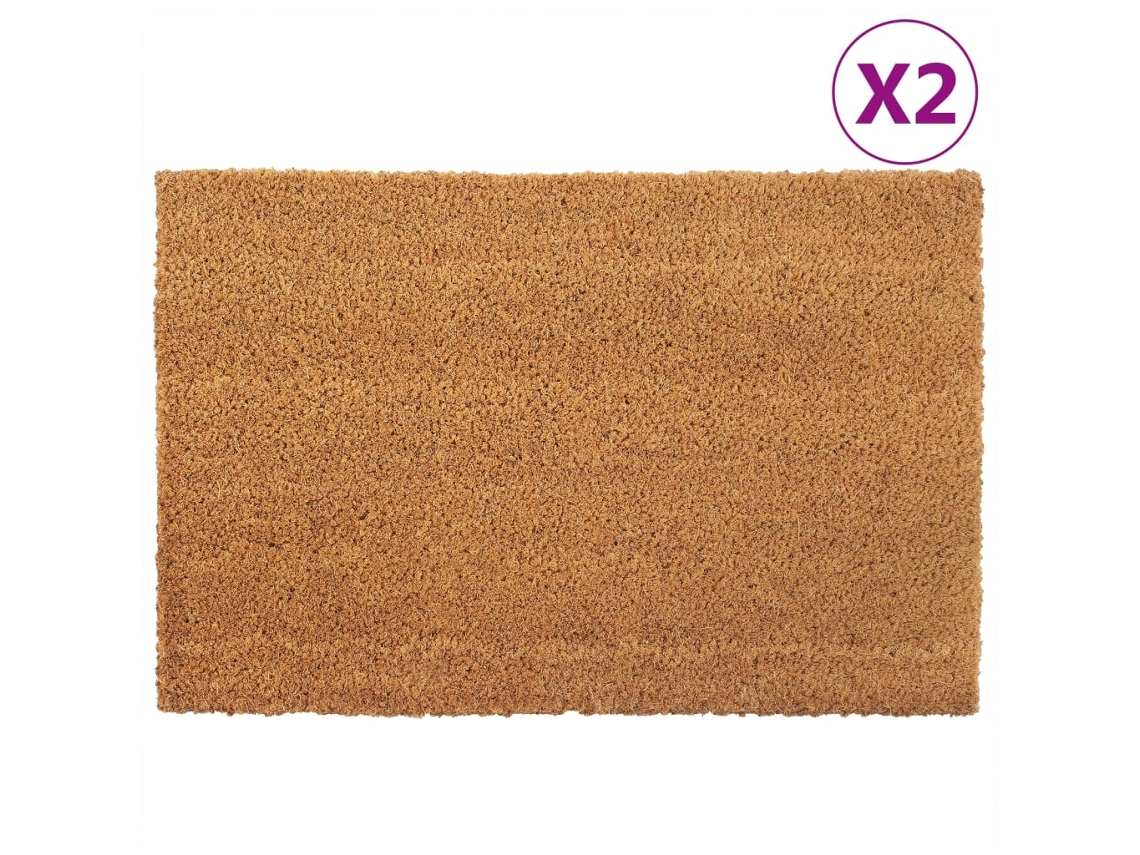 Door Mat, Door Mats Vidaxl Marrom Fibra De Coco (40 X 60 Cm)