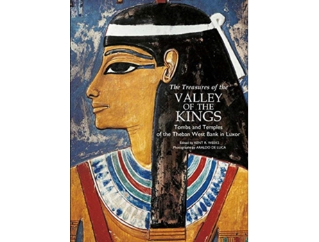 Livro the treasures of the valley of the kings de edited by kent weeks by photographer araldo de luca (inglês)