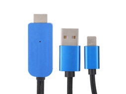 Adaptador Hdmi LAXISCREED para Ios 9.1+ Tv Digital