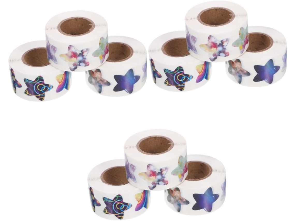 Conjunto De 3 Rolos De Papel Escolar