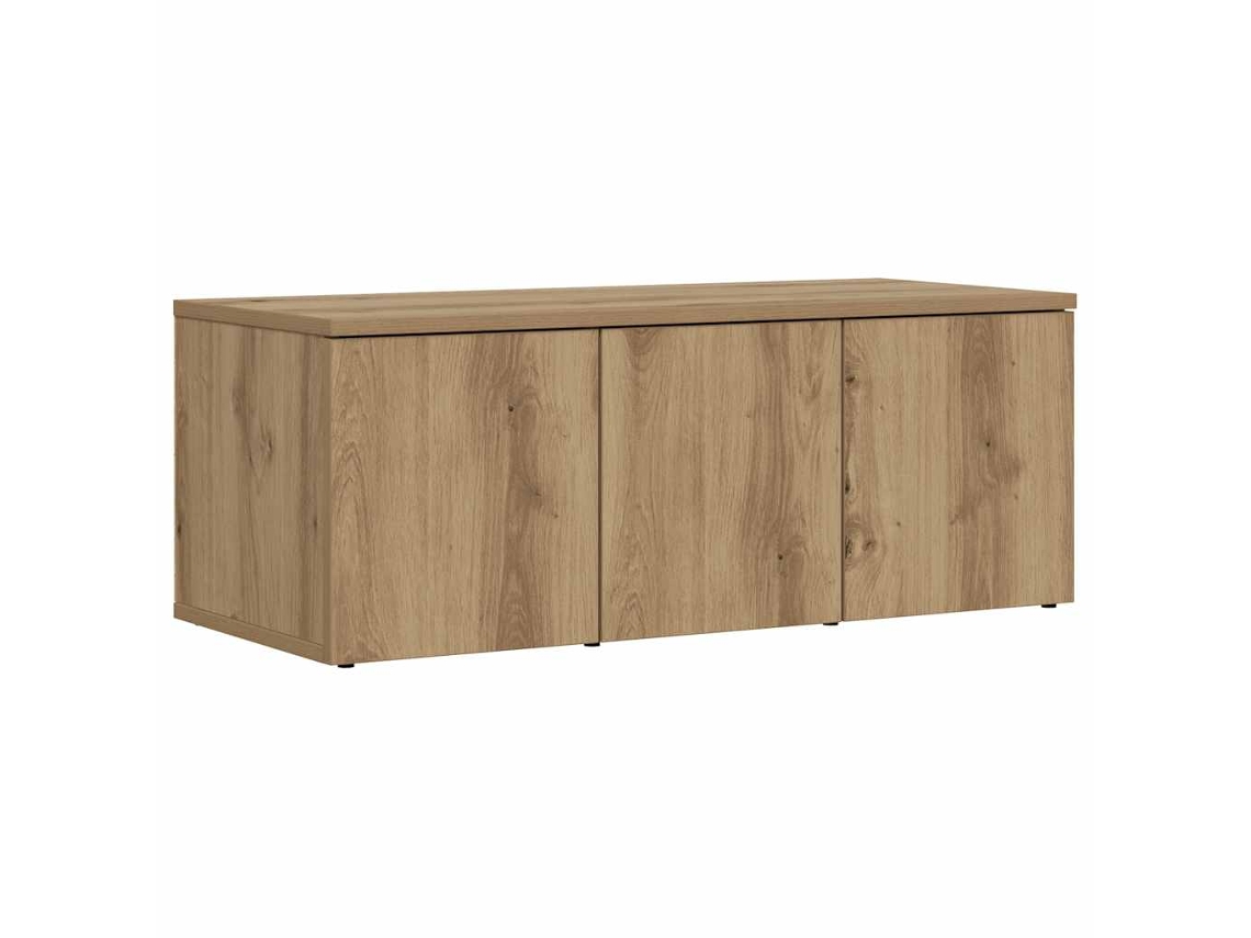 TV Móvel Derivado Madeira Carvalho Artisiano MAISON EXCLUSIVE (80x34x30 cm)