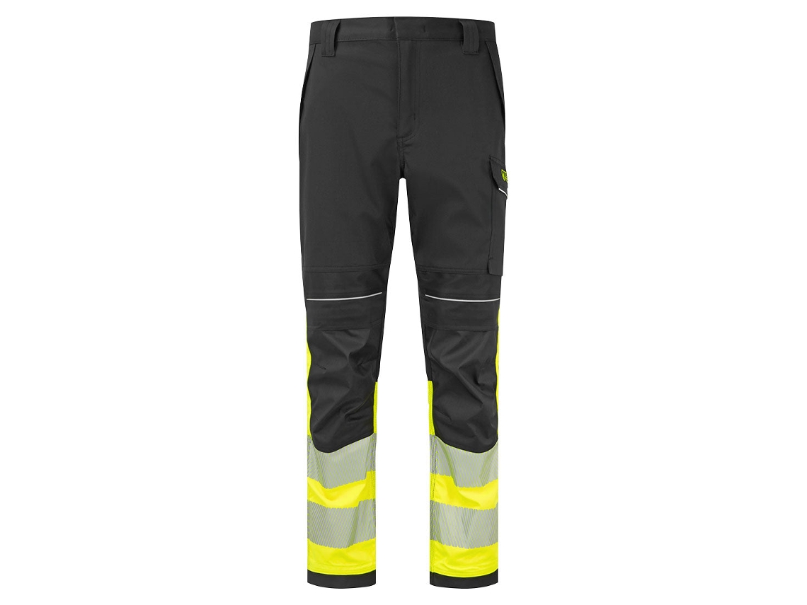 Calças De Trabalho Ignífugas De Alta Visibilidade Classe 1 Modaflame Amarillo/negro / 36