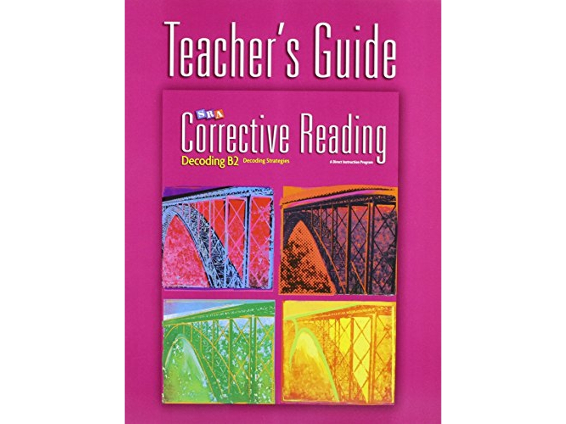 Livro Corrective Reading Decoding Level B2 Teacher Guide de Siegfried Engelmann (Inglês)