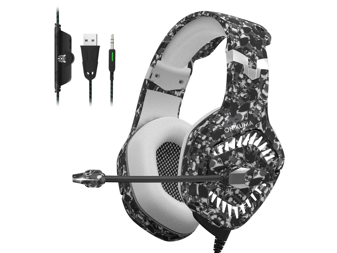 Auscultadores Bluetooth TRUMSEN K1Proover Ear Deserto Cinza