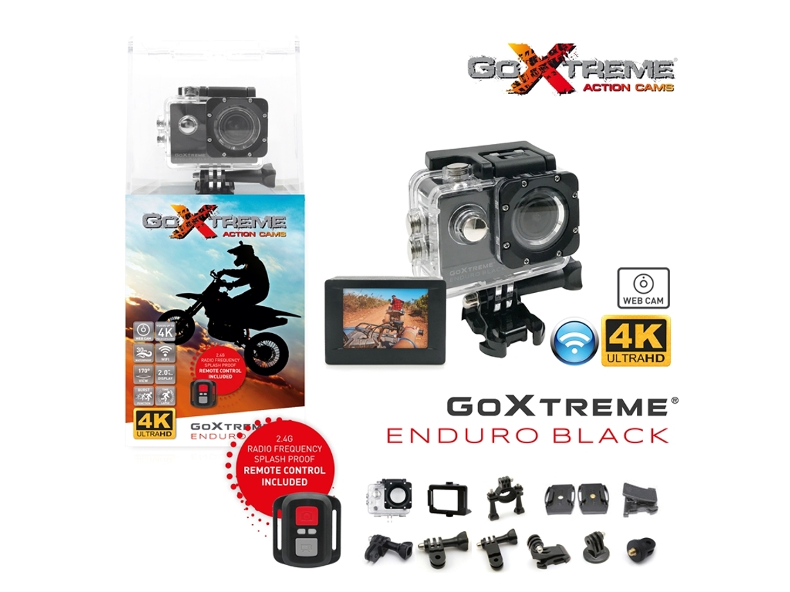 Action Cam EASYPIX Goxtreme Enduro (4K Ultra HD 8 MP WiFi) Worten.pt
