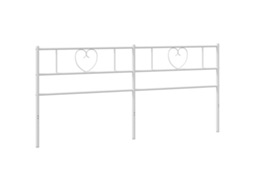 Headboard, Headboards Vidaxl Branco Aço (193 Cm)