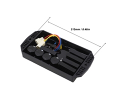 Laxiscreed Regulador De Voltagem Automático Para Gerador De Escova 15kw, Design De 6 Fios