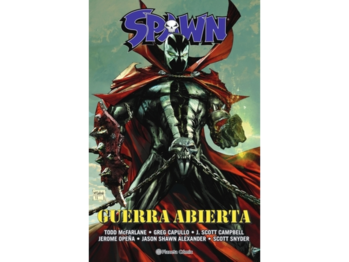 Livro Spawn Guerra Abierta de Mcfarlane e Todd