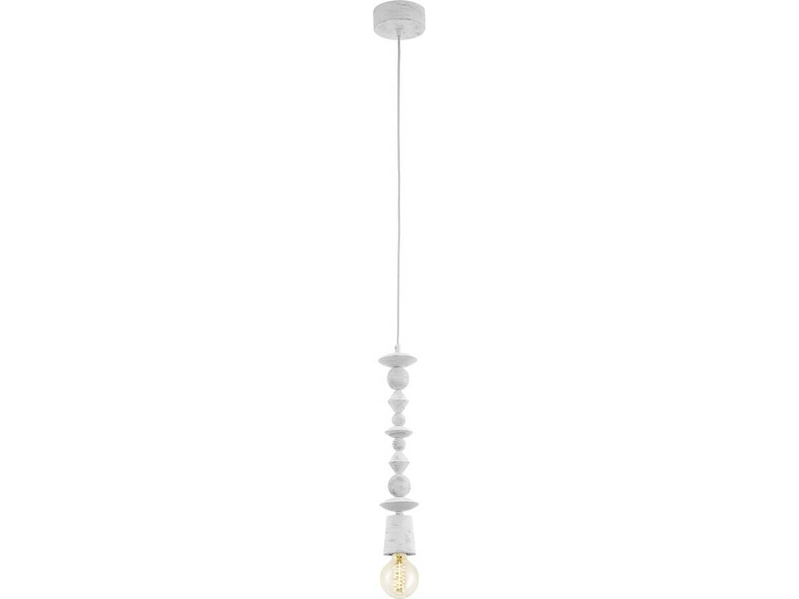 Candeeiro Suspenso EGLO Avoltri (E27 - 1 x 60 W - Madeira)