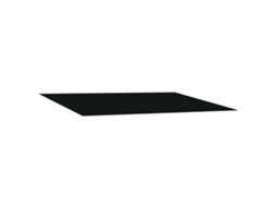 Vidaxl Tecido De Substituição Para Toldo Preto 350 X 250 Cm Poliéster