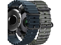 Pacote com 2 pulseiras ORYSIN Ocean Waves para Garmin Fenix 5 Plus