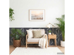 Vidaxl Painéis De Parede 48 Unid. 50 X 50 Cm Cinza Estrela Espuma Xps