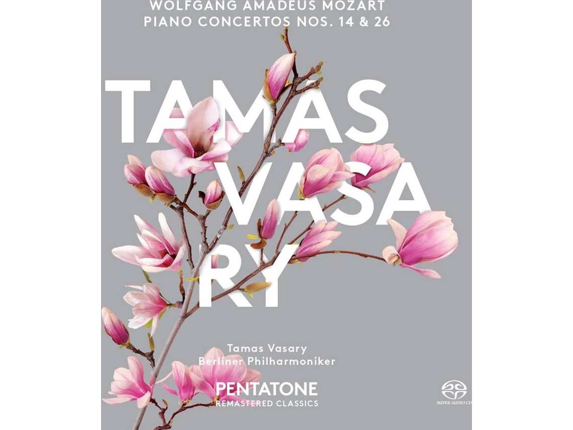 SACD Hybrid Vasary,Tamas/Berliner Philharmoniker - Klavierkonzerte 26+14 (1CD)