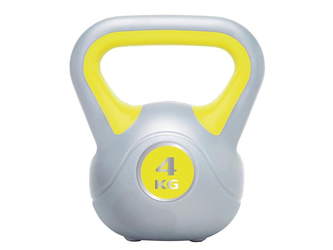 Vinil Kettlebell 4 kg Amarelo 4 kgufe