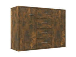 Sideboard, Sideboards Vidaxl Marrom Madeira Processada (n/a)