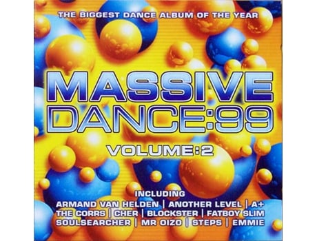 Cd Massive Dance 99 Volume2 Universal Music Tv, Global Television, Warner.esp
