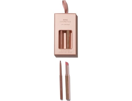 Cosmetics Duo De Lábios Luxe Rosa 2 Pcs Sosu