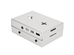Capa de Refrigeração Alumínio com Cooler para Raspberry Pi 4