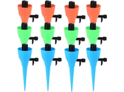 Sistema de Irrigação Automática Inoomp, 12 Peças com Válvulas de Gotejamento e Material Pp para Irrigação de Plantas em CHABERLU