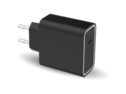 Carregador Gan de Entrega de Energia de 65 W Cabo Usb C / Usb C Reforçado Garantia Vitalícia Black Force Power Lite