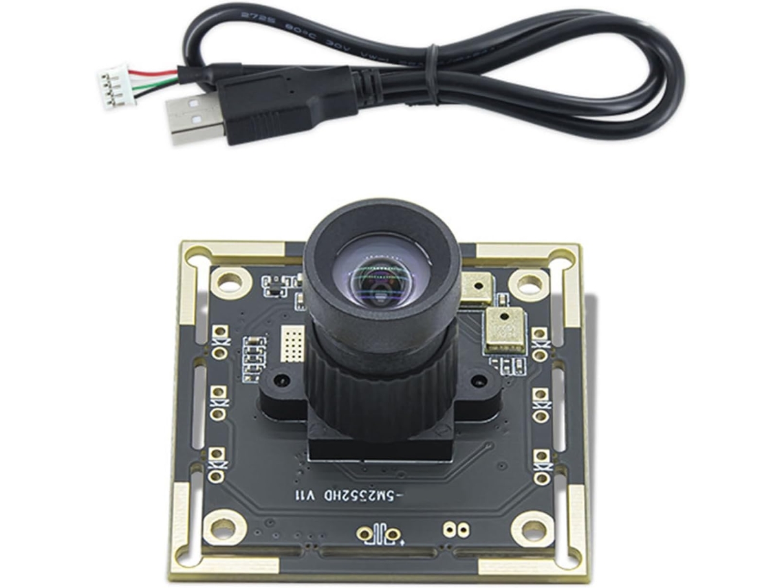 Módulo De Webcam Usb 2.0 Com Microfone De Foco Fixo Imx335 Para Laptops