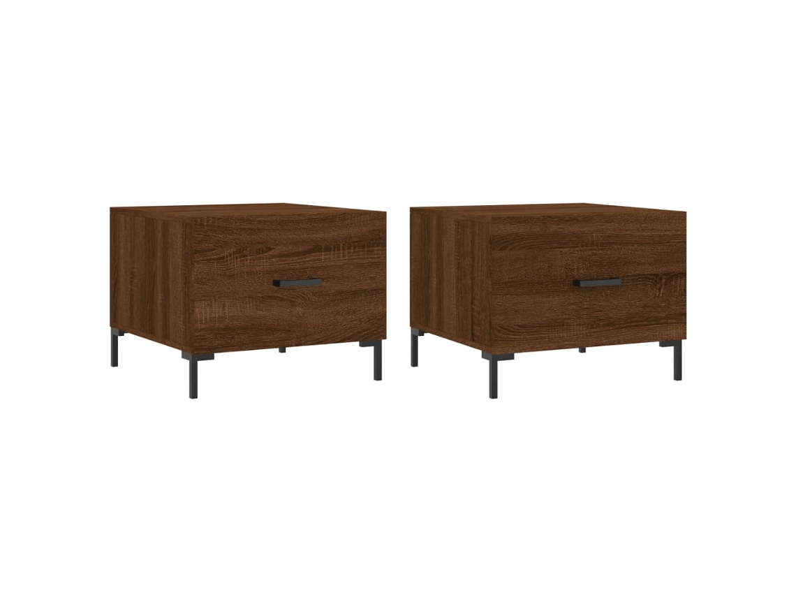 Coffee Table, Coffee Tables Vidaxl Marrom Madeira Processada (n/a)