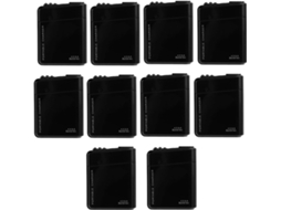 10x Carregador de Emergência Portátil Usb para Pilhas Aa Preto SFUSHOS (4 Unidades)