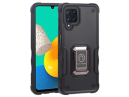 Capa Protetora De Celular Com Anel Antiderrapante Para Samsung Galaxy M32 / M22 / M21