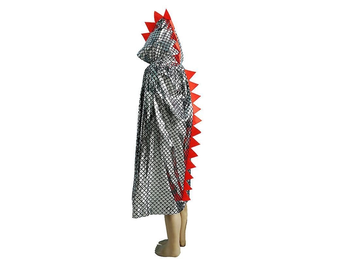 Capa de Dinossauro Fasst para Crianças, Capuz, Halloween, Festas, Carnaval