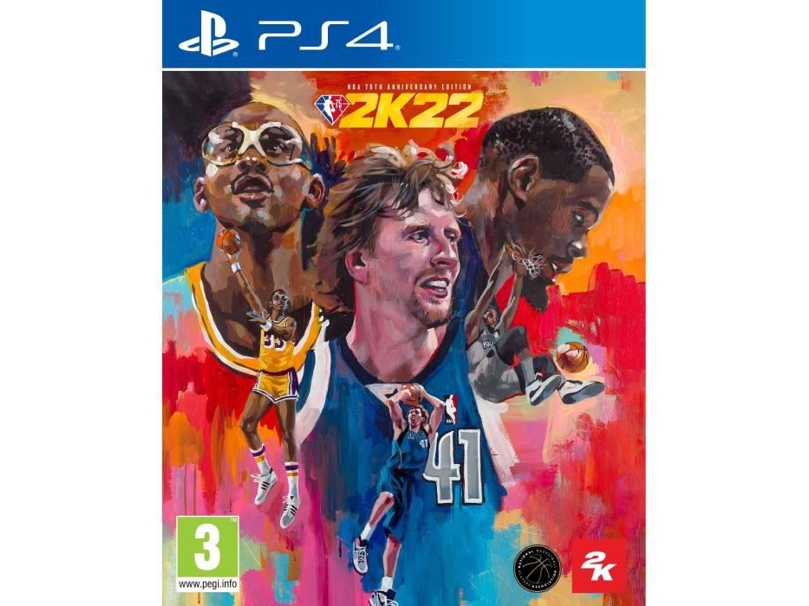 Jogo PS4 Nba 2K22 Edição Do 75º Aniversário Do